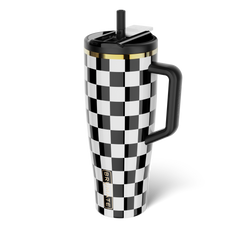 Era Flip 40oz | Black & White Checker