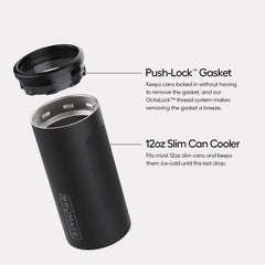 Hopsulator Slim | Neon Pink | 12oz Slim Cans