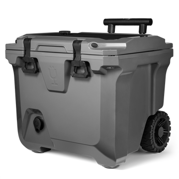 Br Tank 35-Quart Rolling Cooler