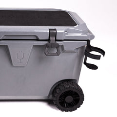 Br Tank 55-Quart Double Drink Holder Cooler Bundle | Ice White